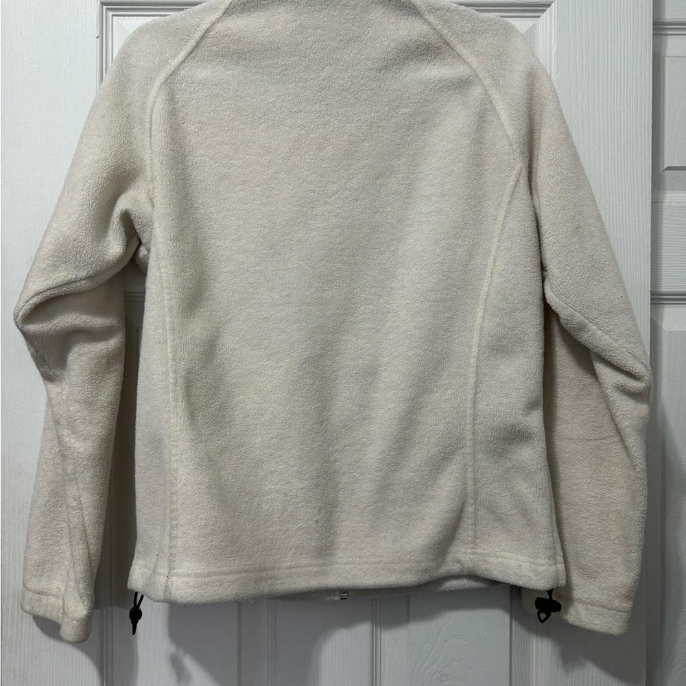 Columbia Off-White Fleece Jacket - Picture 4 of 4